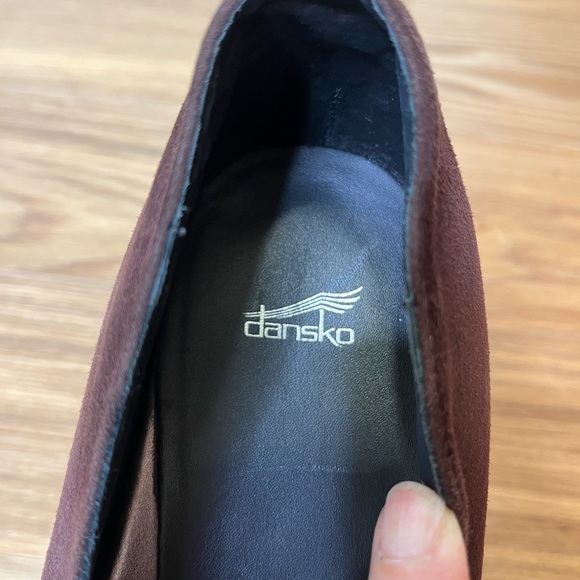 SOLD// Dansko Tara Mary Janes Pumps High Heels Shoes Suede Leather 42 11.5 12 - Picture 8 of 10